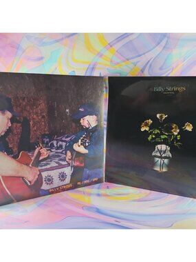 Lot of 2 Billy Strings Records (New): Me/And/Dad 2xLP 180g, Renewal 2xLP 180g